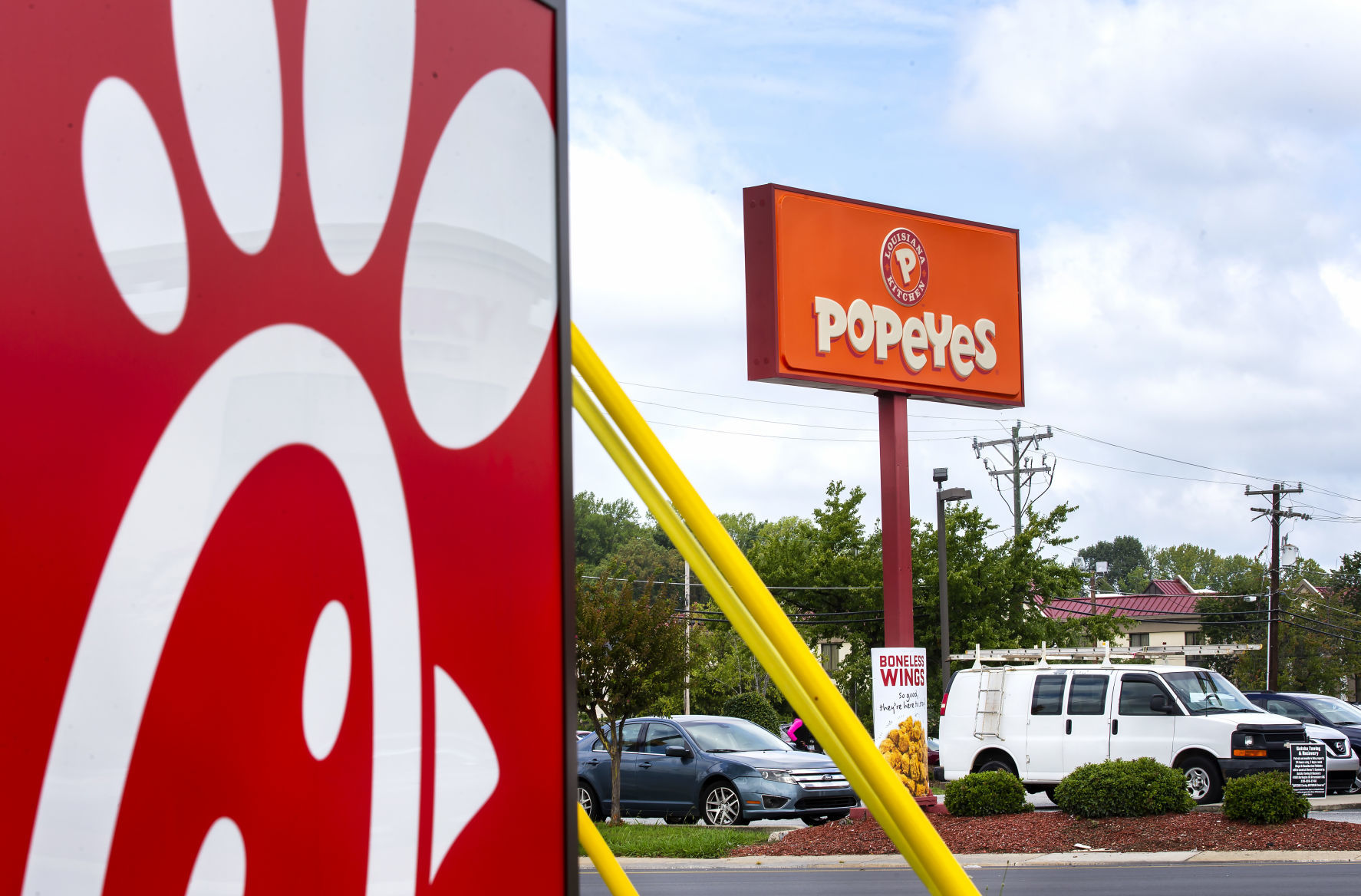 Chicken sandwich a hit at Popeye's